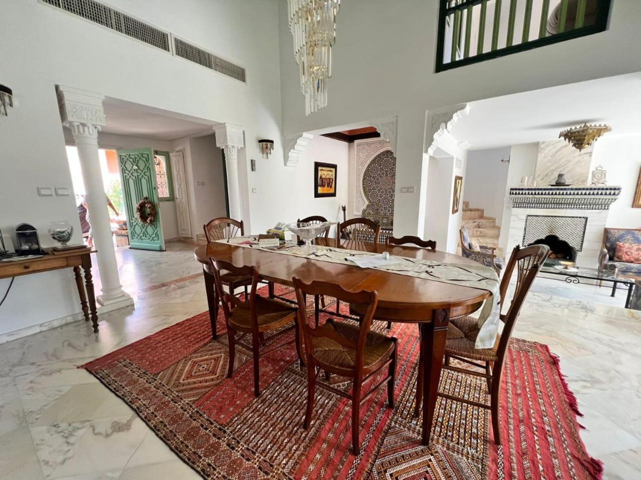 Villa Avec Piscine Privatisee A La Palmeraie Марракеш Экстерьер фото